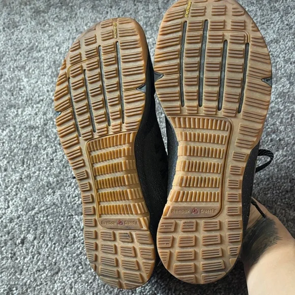 Reebok Black and Gum Sole Sneakers - Picture 2 of 3